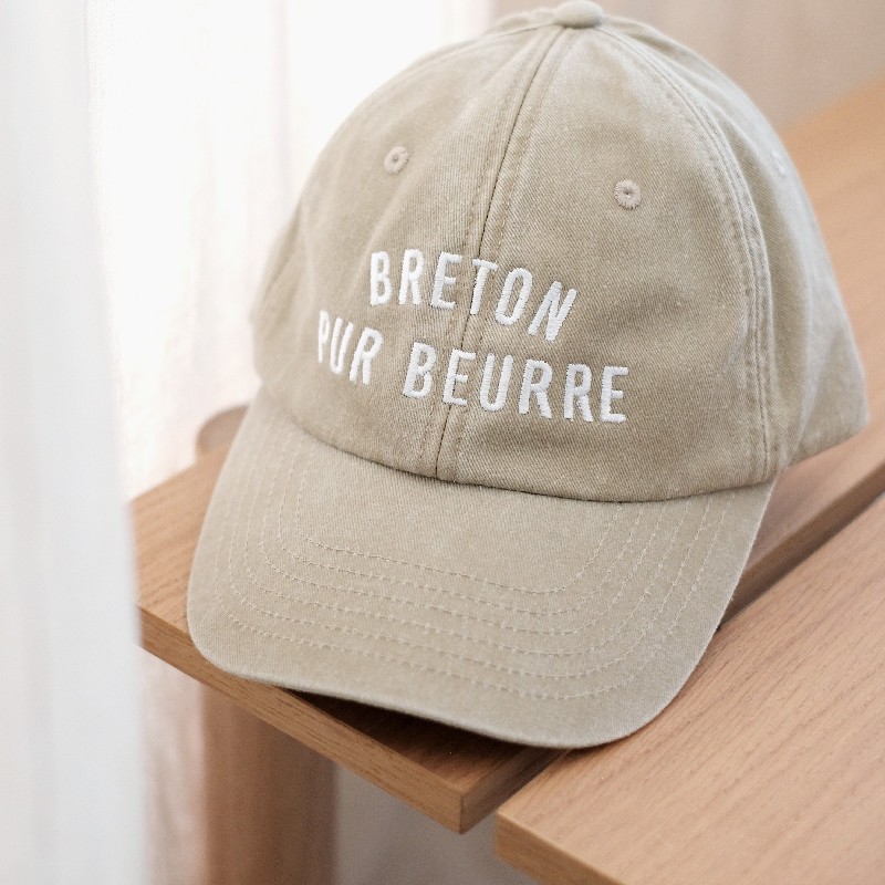 Casquette bretonne - brodée Breton pur beurre - Breizh Club