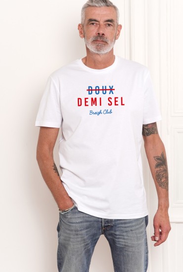 T-shirt breton homme - Doux - Demi sel - Breizh Club
