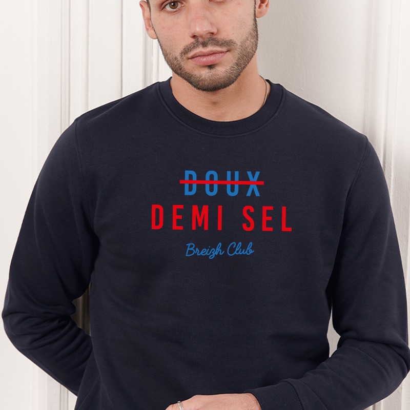 Sweat homme Doux Demi sel